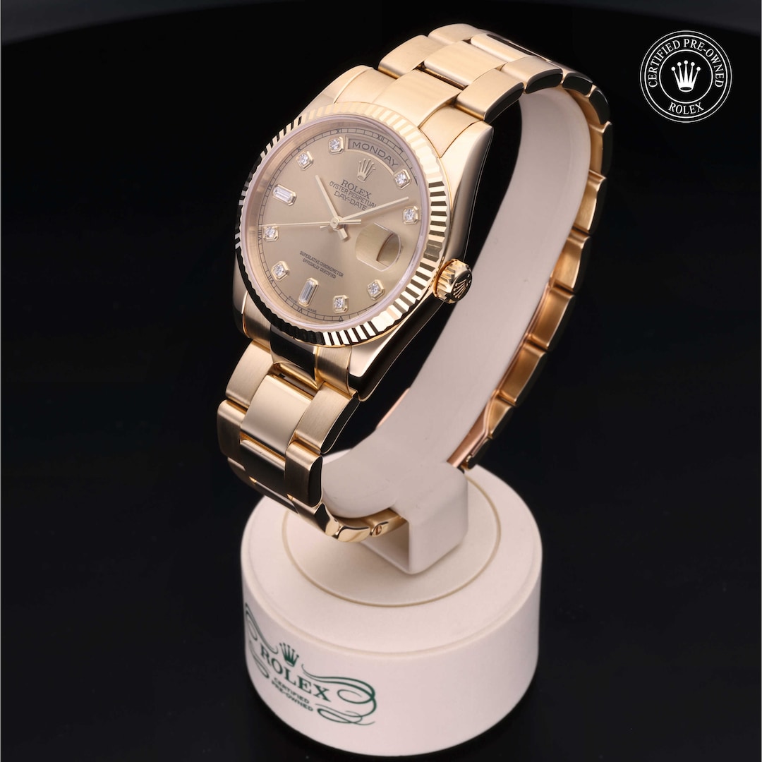Rolex Rolex Certified Pre-Owned Day-Date Rolex Rolex Certified Pre-Owned Day-Date