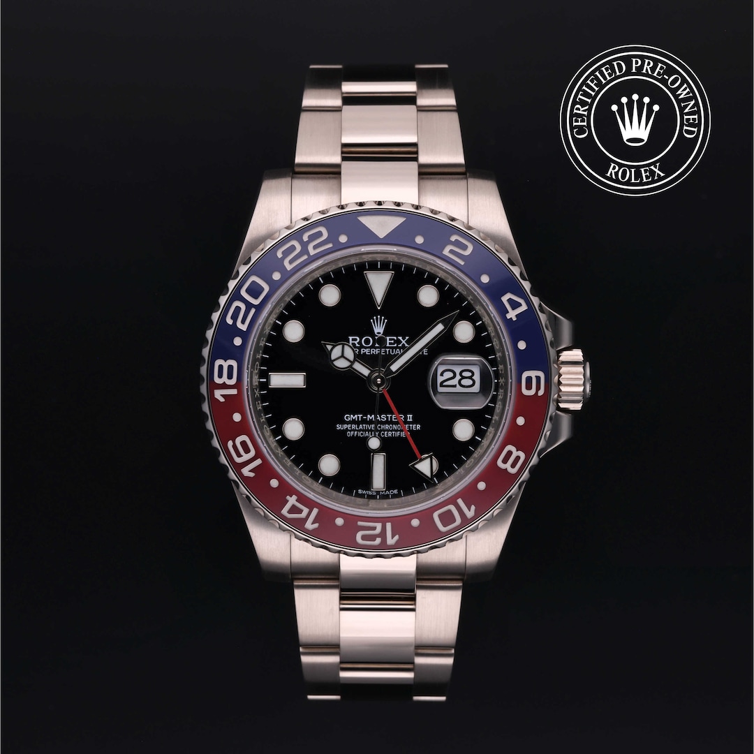 Rolex Certified Pre Owned GMT Master II Goldsmiths