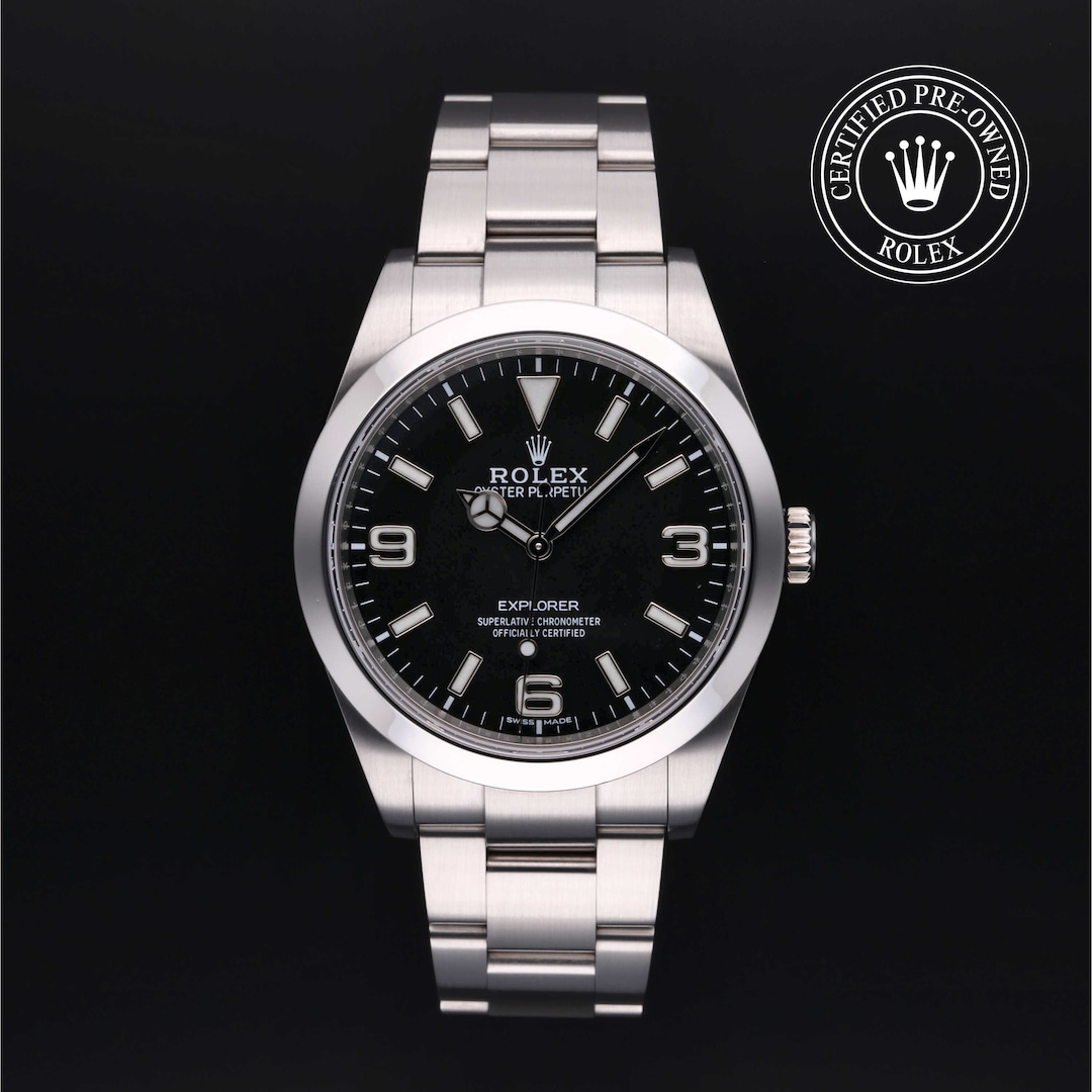 Rolex Certified Pre Owned Explorer Goldsmiths