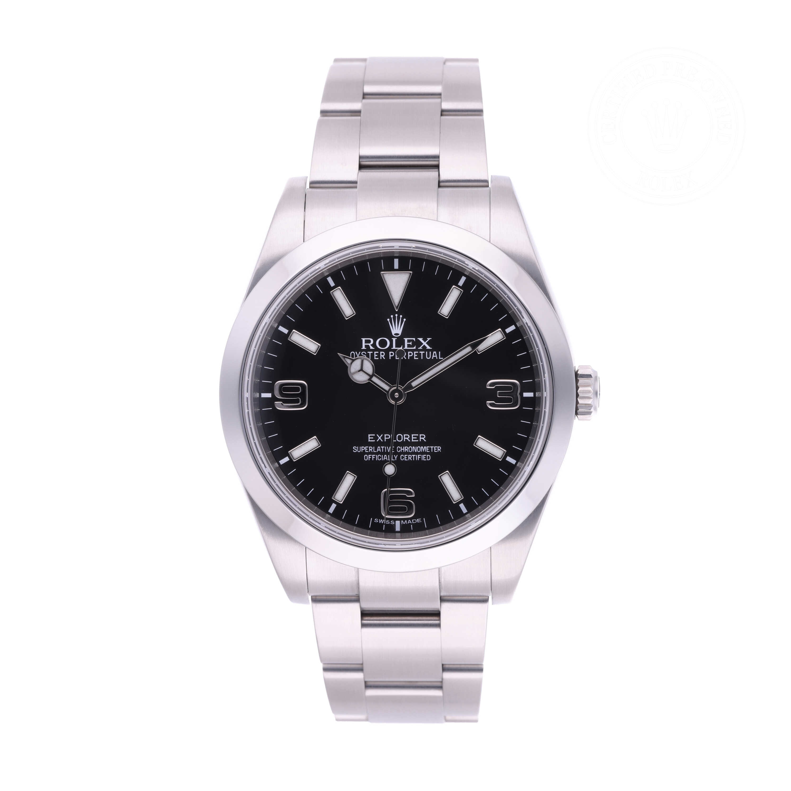 Rolex Explorer Official Certified Pre-Owned