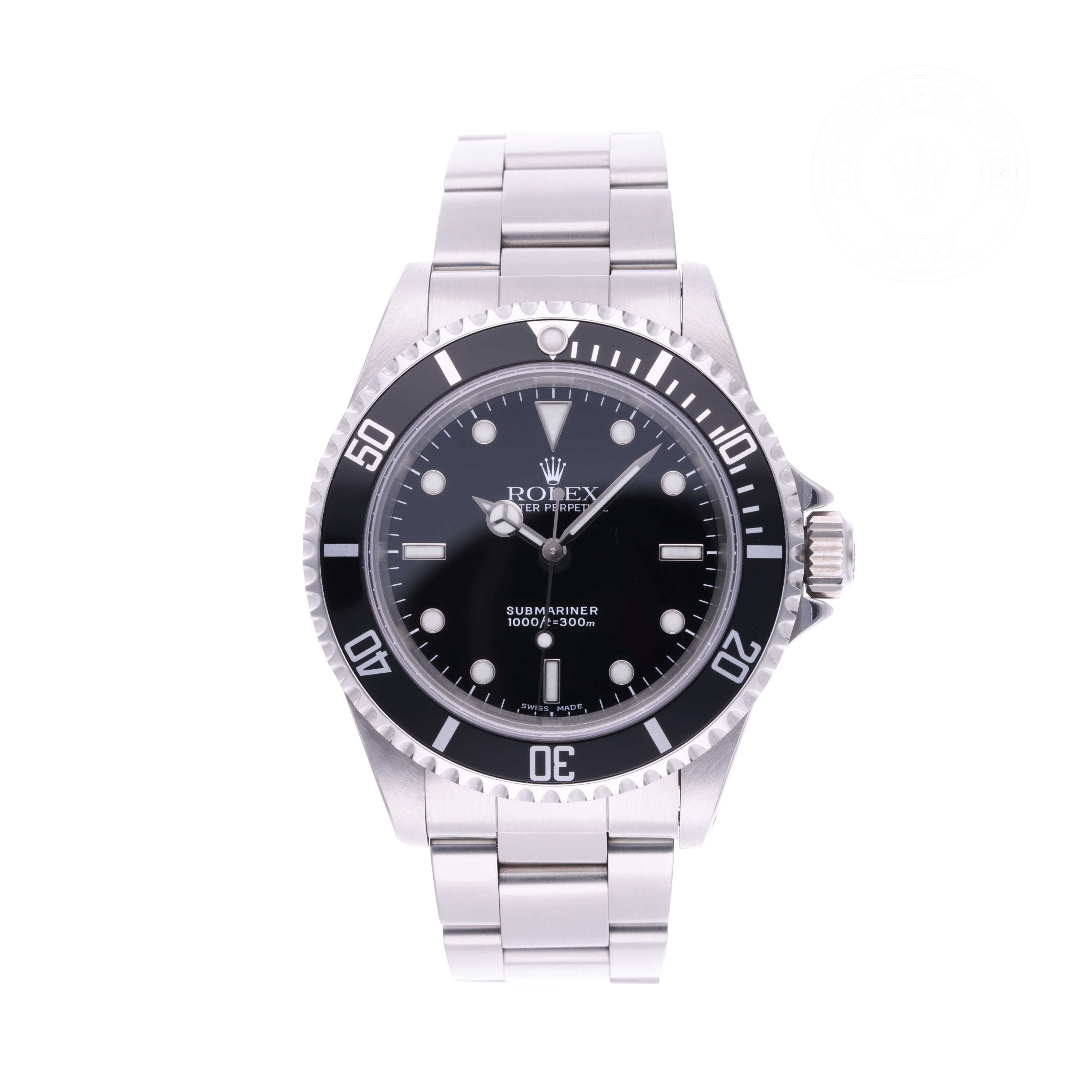 Rolex Submariner Official Certified Pre-Owned