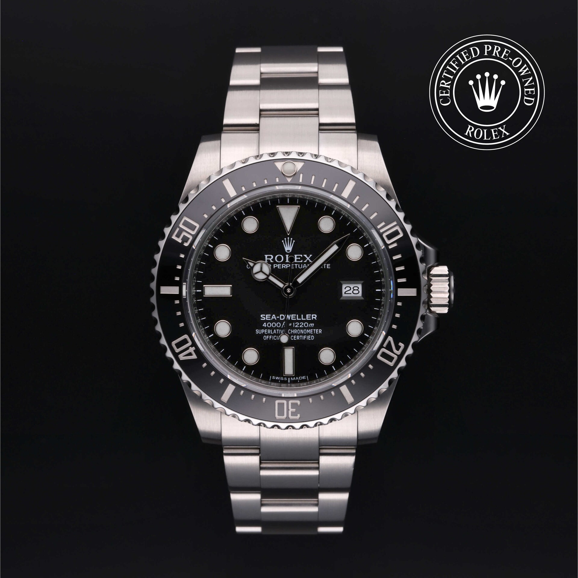 Rolex Certified Pre-Owned Sea-Dweller Rolex Certified Pre-Owned Sea-Dweller