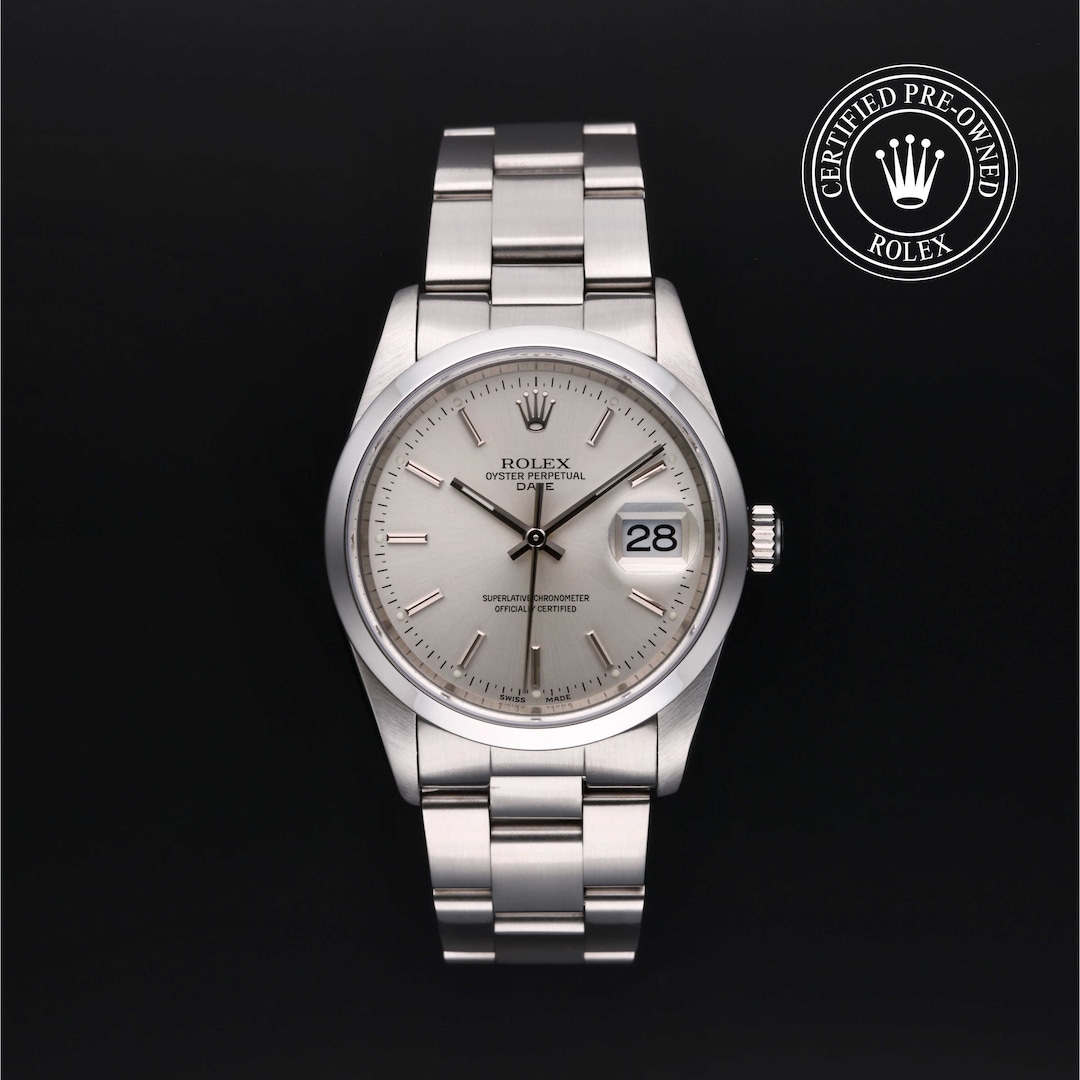 Rolex Rolex Certified Pre-Owned Date 34 Rolex Rolex Certified Pre-Owned Date 34