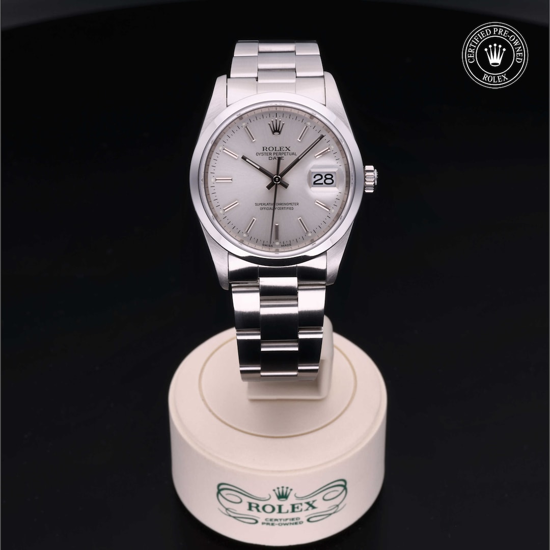 Rolex Rolex Certified Pre-Owned Date 34 Rolex Rolex Certified Pre-Owned Date 34