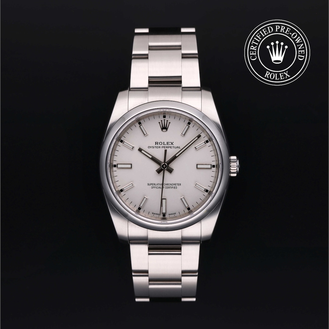 Rolex Certified Pre-Owned Oyster Perpetual 34 Rolex Certified Pre-Owned Oyster Perpetual 34