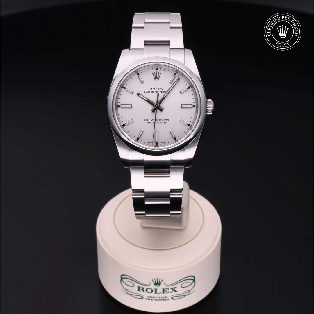 Rolex Rolex Certified Pre-Owned Oyster Perpetual 34 Rolex Rolex Certified Pre-Owned Oyster Perpetual 34