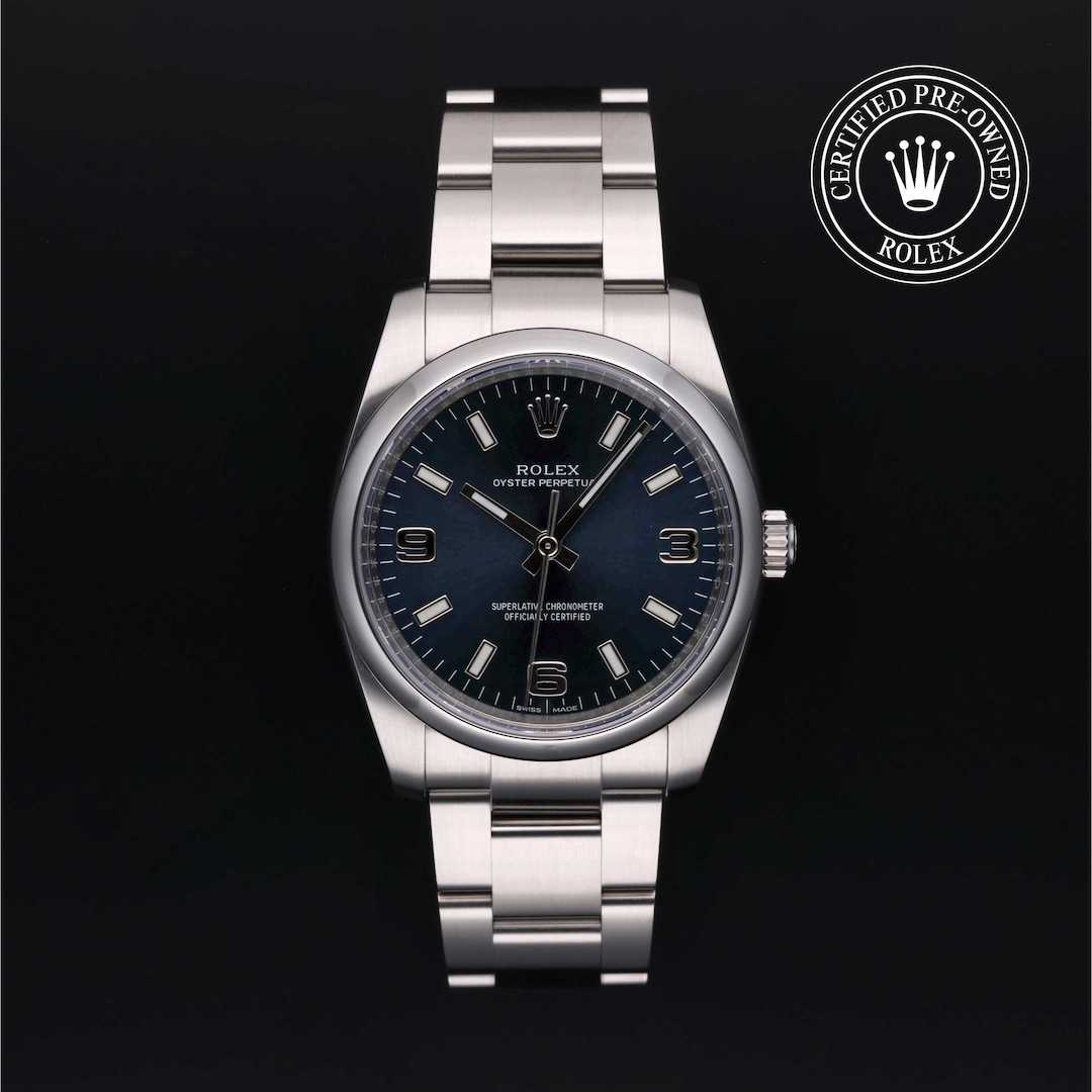 Rolex Rolex Certified Pre-Owned Oyster Perpetual 34 Rolex Rolex Certified Pre-Owned Oyster Perpetual 34