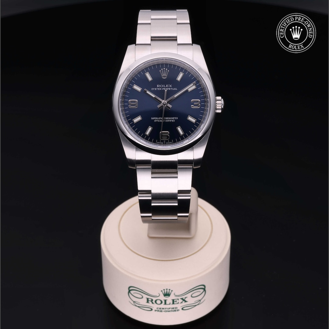 Rolex Rolex Certified Pre-Owned Oyster Perpetual 34 Rolex Rolex Certified Pre-Owned Oyster Perpetual 34