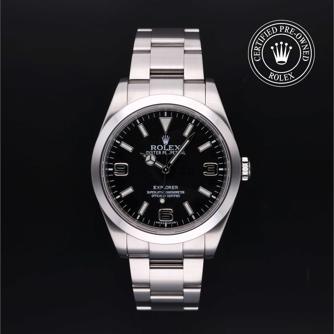 Rolex Certified Pre-Owned Explorer Rolex Certified Pre-Owned Explorer