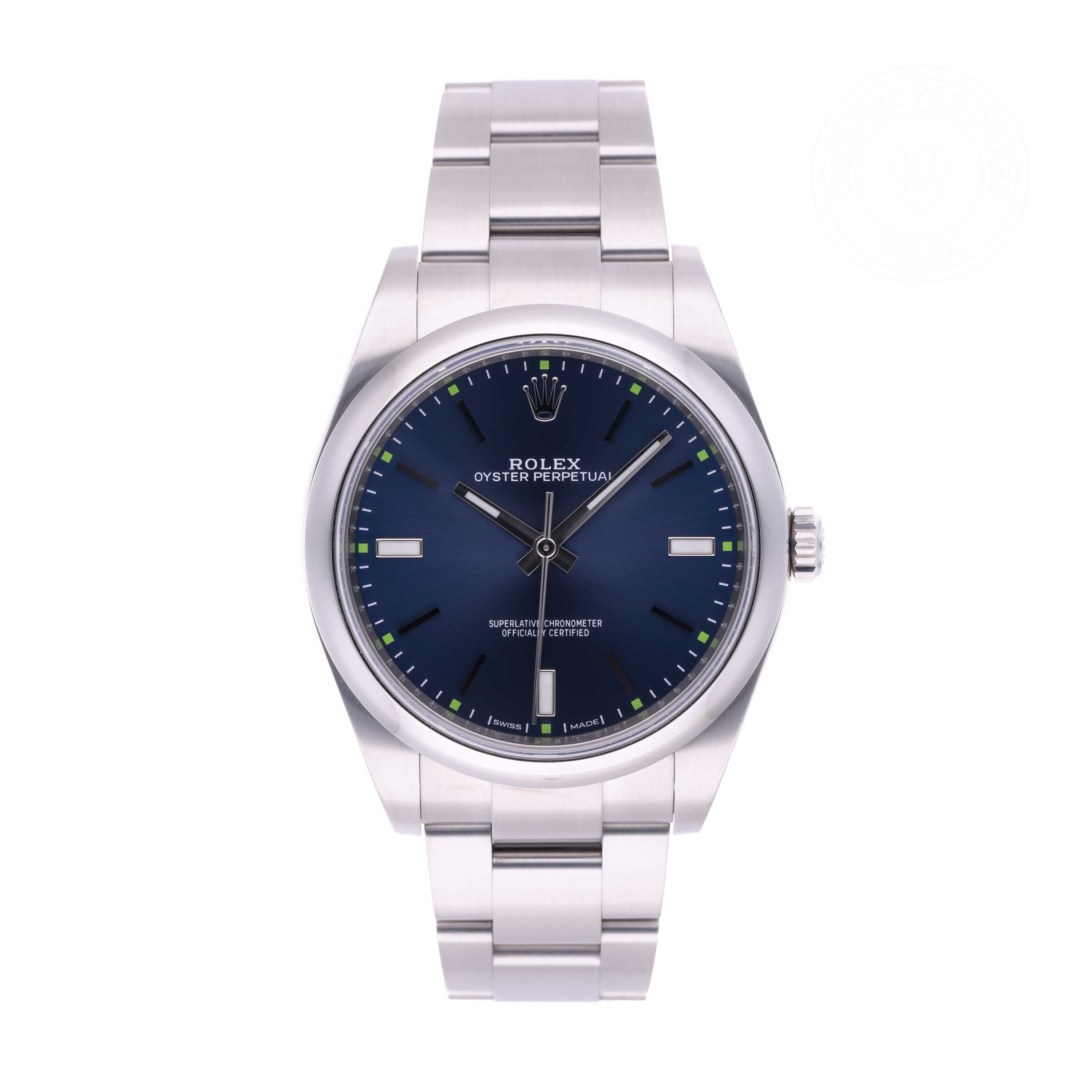Rolex Oyster Perpetual 39 Official Certified Pre-Owned