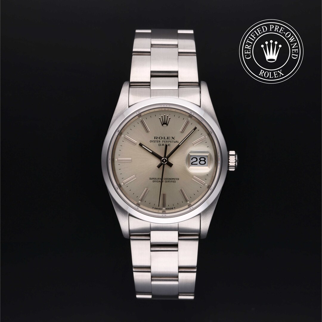 Rolex Rolex Certified Pre-Owned Date 34 Rolex Rolex Certified Pre-Owned Date 34