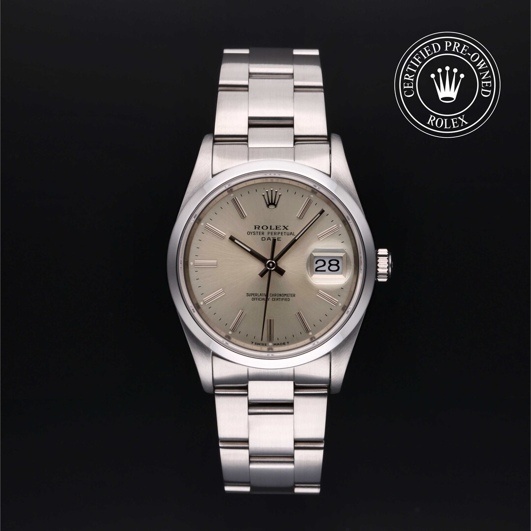 Rolex date 34 oystersteel sale