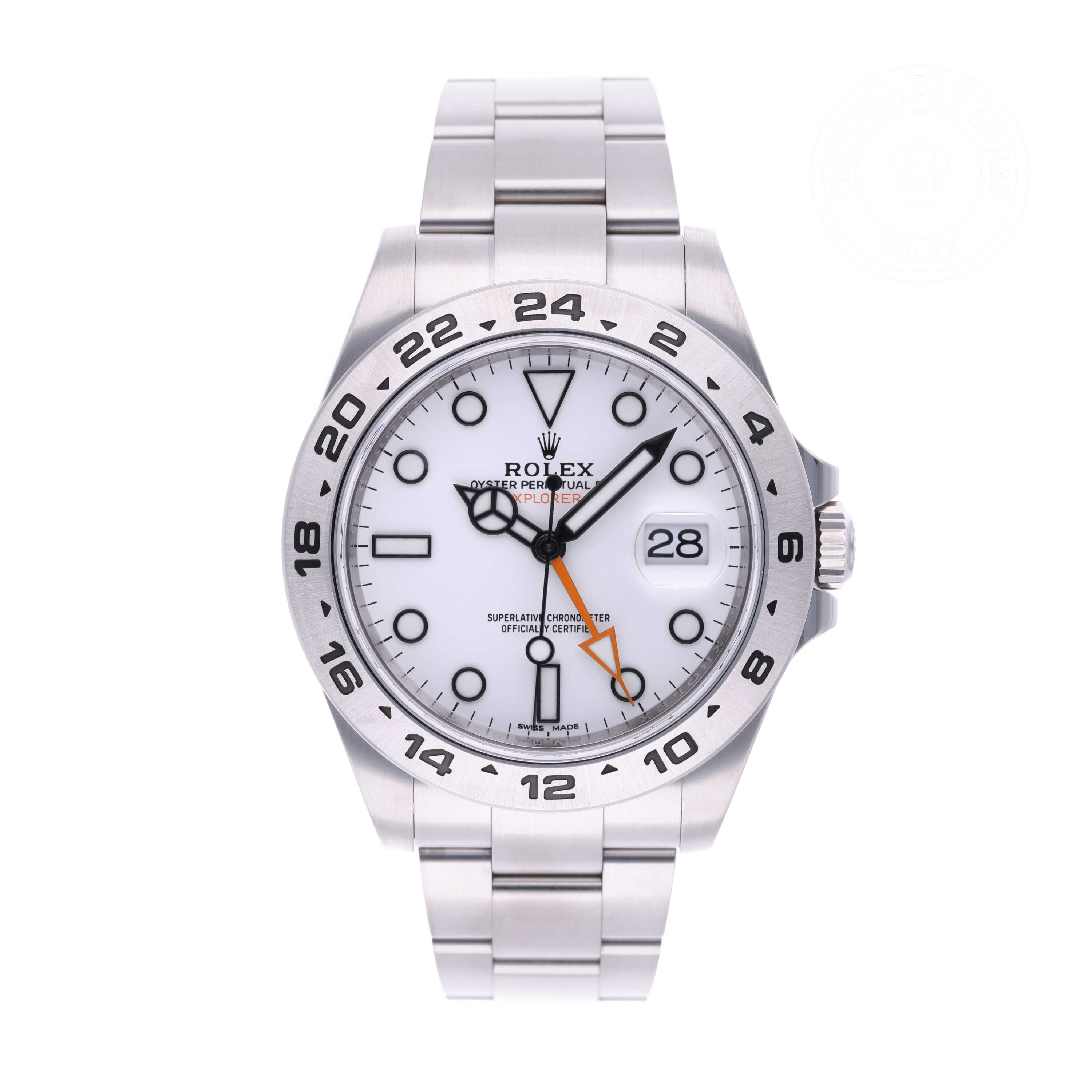 Rolex Explorer II Official Certified Pre-Owned