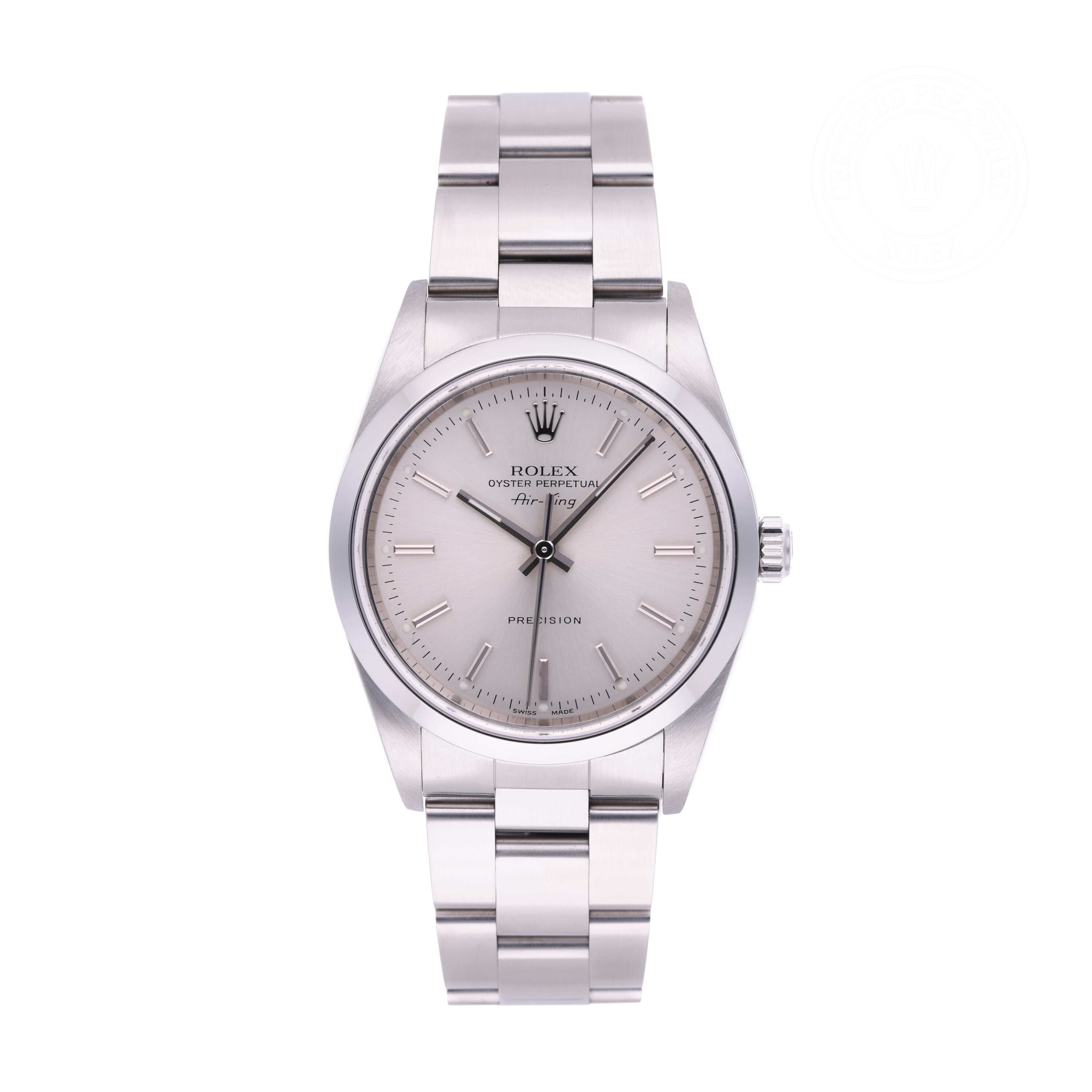 Rolex Oyster Perpetual 34 Official Certified Pre-Owned