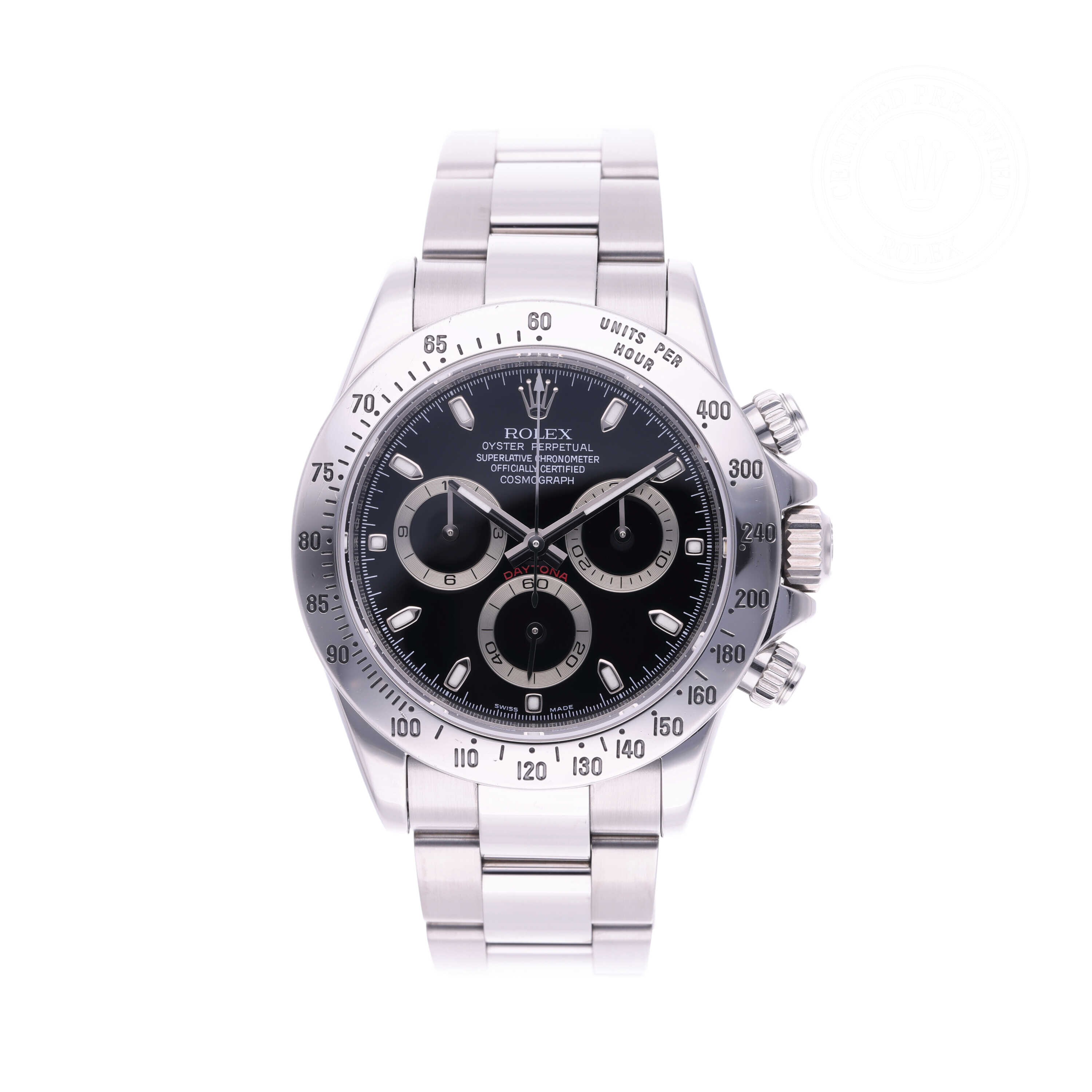 Rolex Cosmograph Daytona Official Certified Pre-Owned