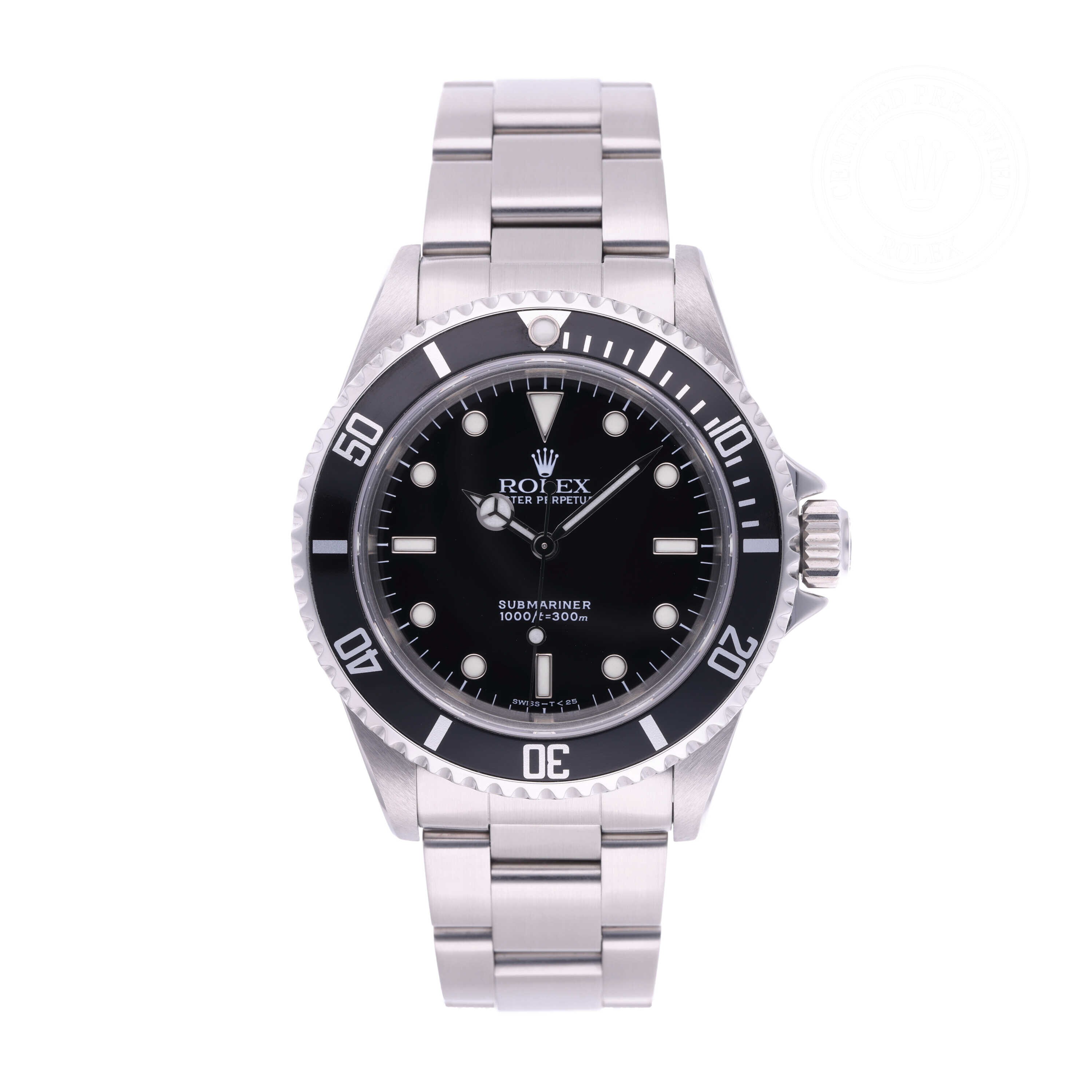 Rolex Submariner Official Certified Pre-Owned