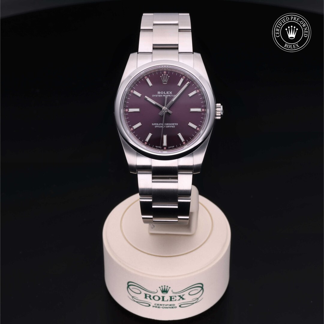 Rolex Rolex Certified Pre-Owned Oyster Perpetual 34 Rolex Rolex Certified Pre-Owned Oyster Perpetual 34