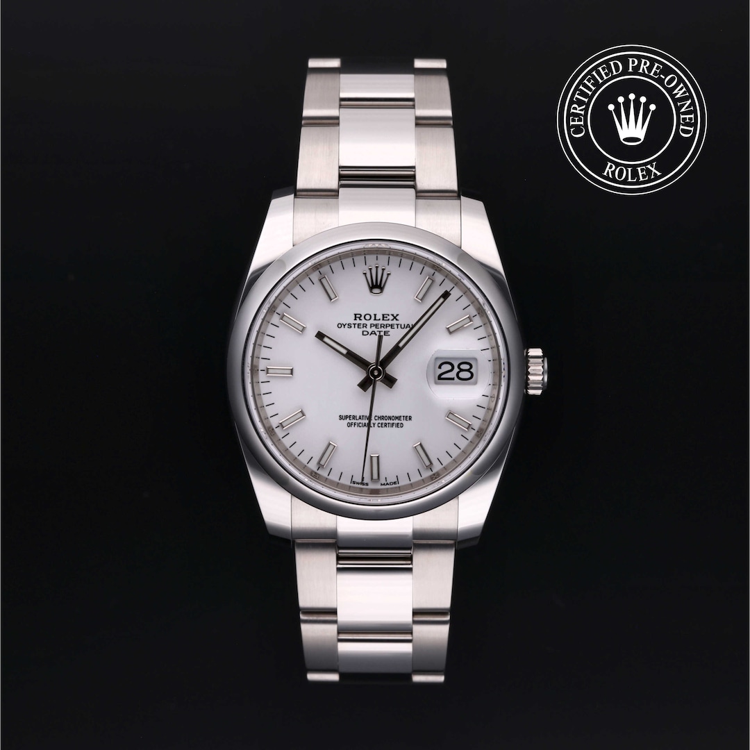 Rolex Rolex Certified Pre-Owned Date 34 Rolex Rolex Certified Pre-Owned Date 34