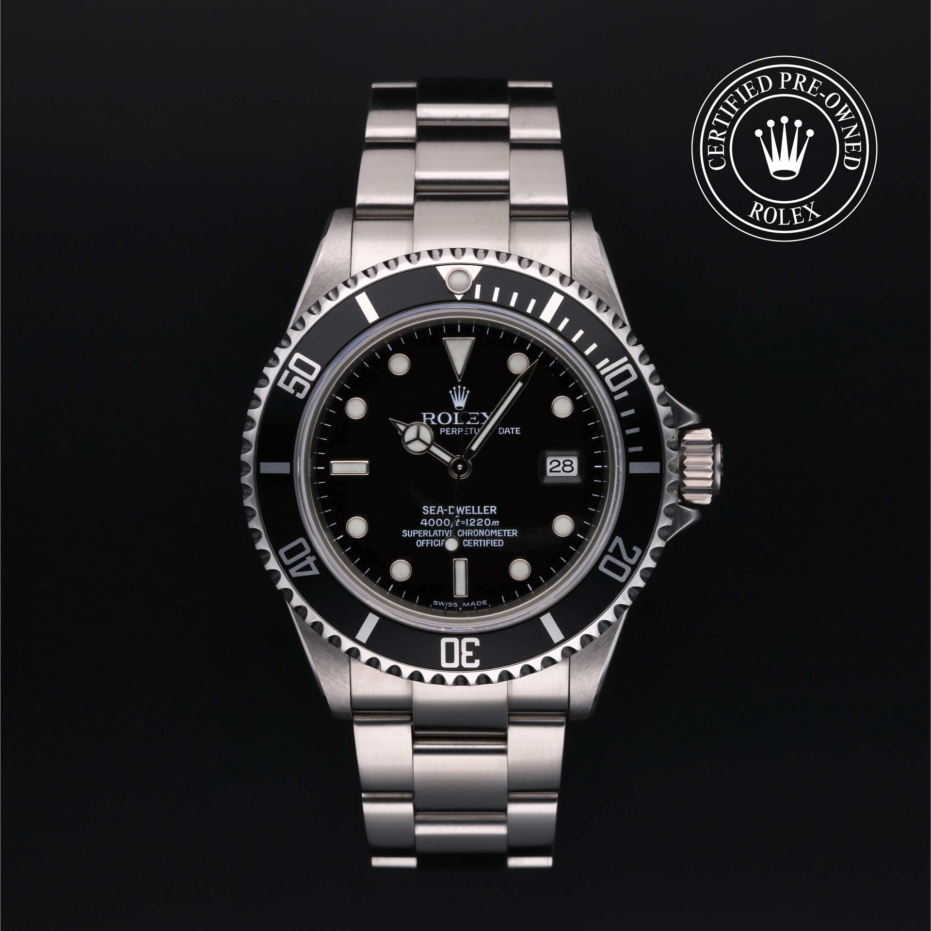 Rolex Certified Pre-Owned Sea-Dweller Rolex Certified Pre-Owned Sea-Dweller