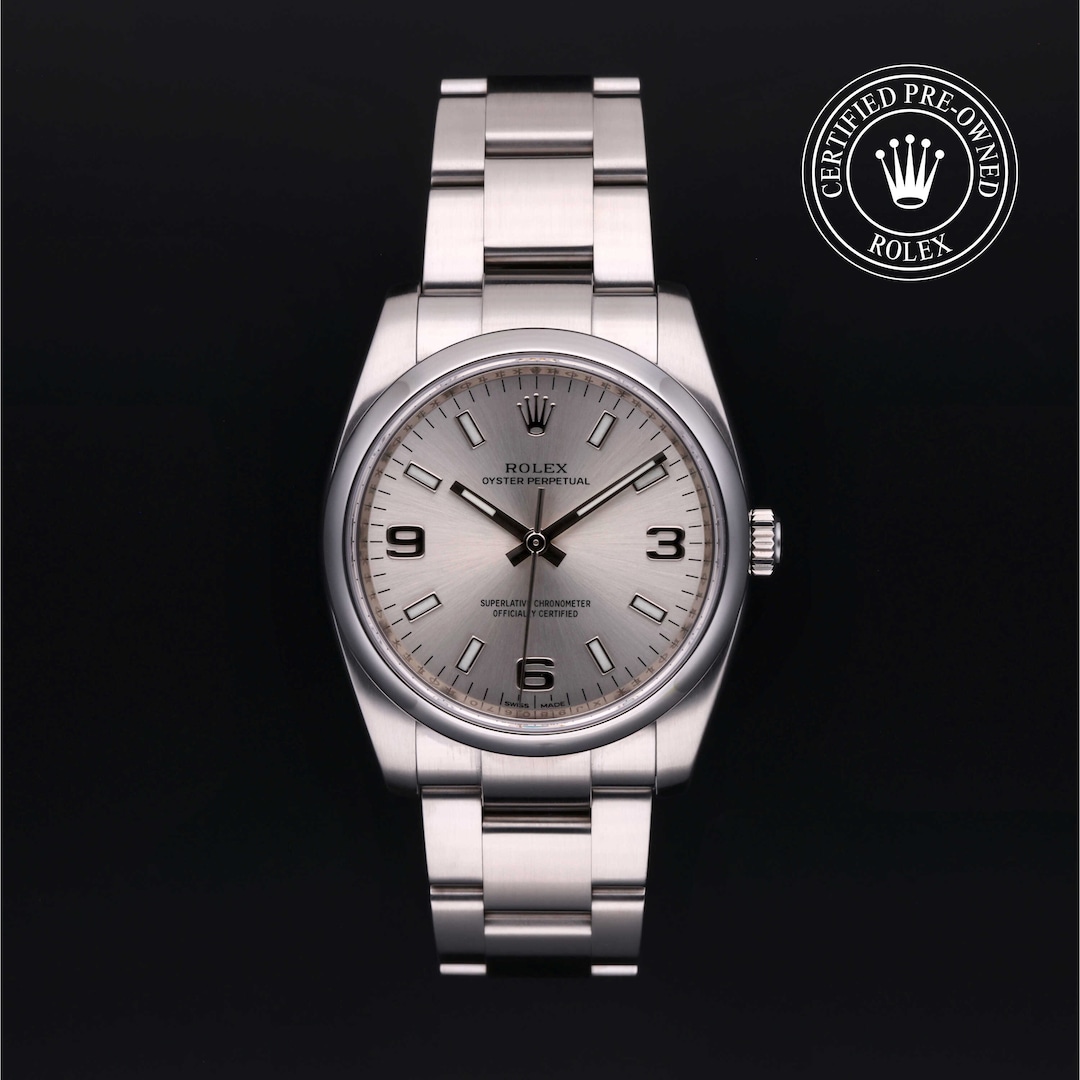 Rolex Rolex Certified Pre-Owned Oyster Perpetual 34 Rolex Rolex Certified Pre-Owned Oyster Perpetual 34