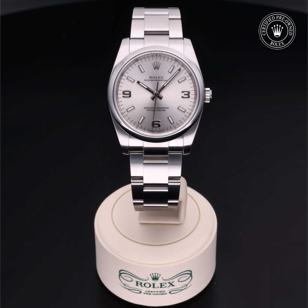 Rolex Rolex Certified Pre-Owned Oyster Perpetual 34 Rolex Rolex Certified Pre-Owned Oyster Perpetual 34