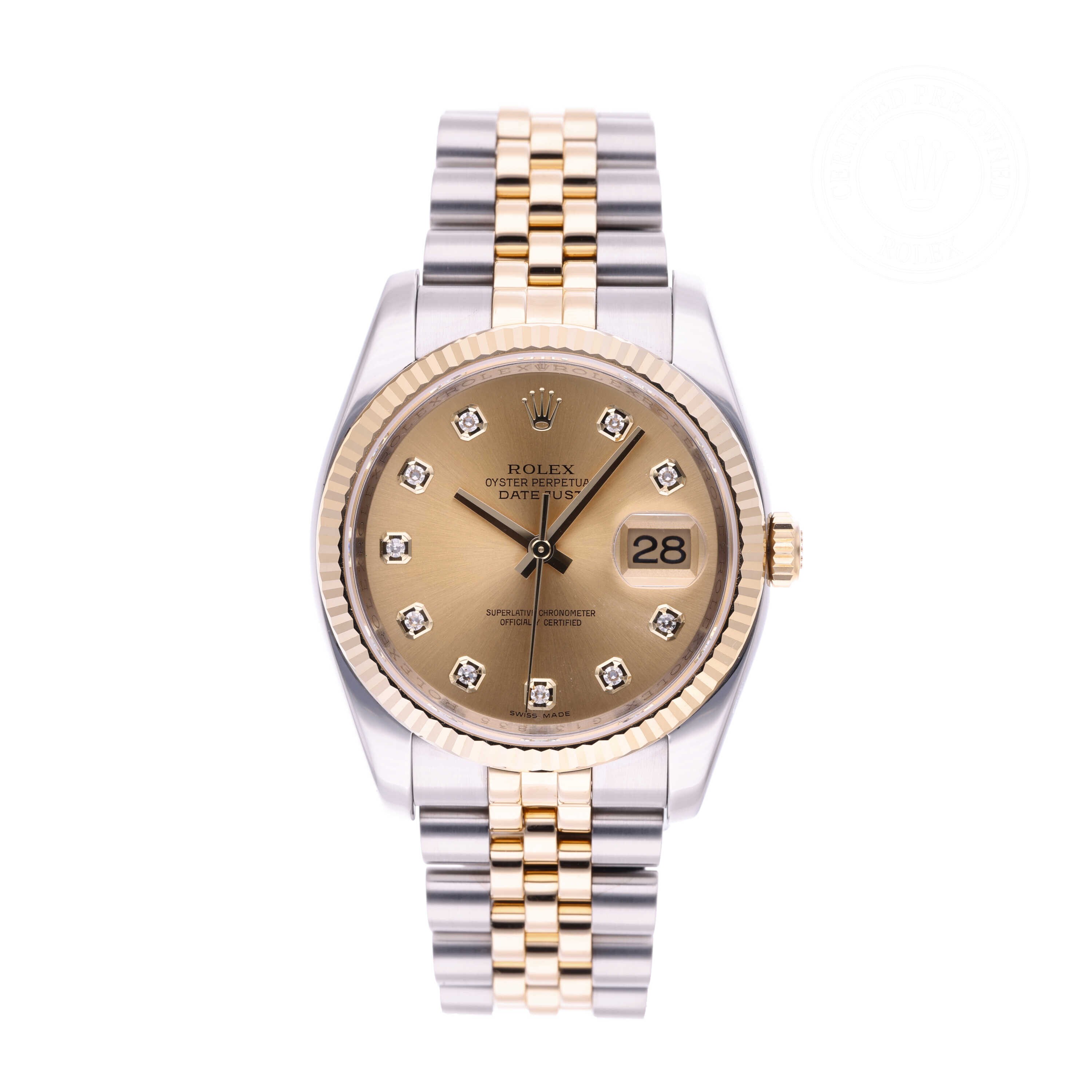Rolex Datejust 36 Official Certified Pre-Owned