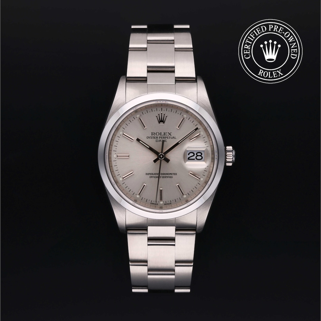 Rolex Rolex Certified Pre-Owned Date 34 Rolex Rolex Certified Pre-Owned Date 34