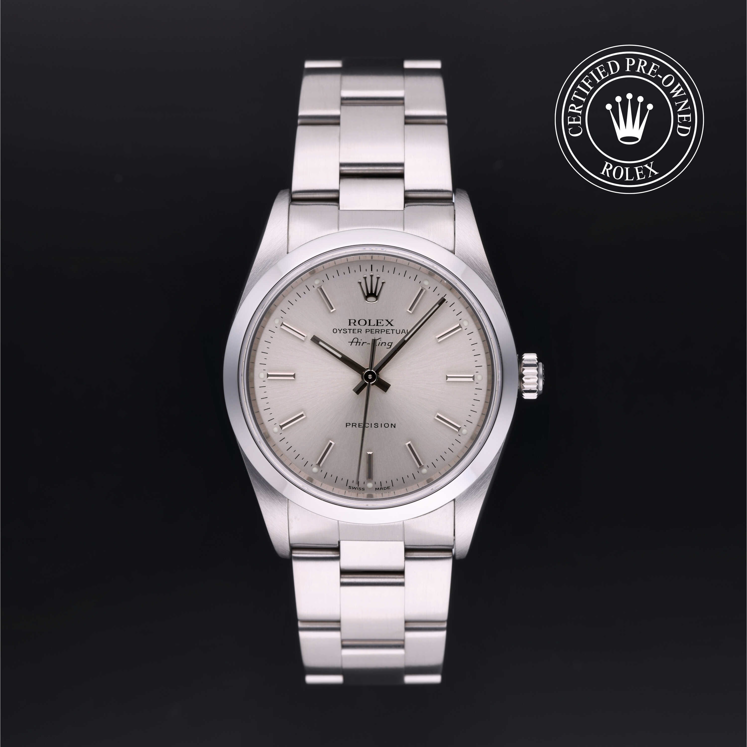 Rolex Certified Pre Owned Oyster Perpetual 34 Goldsmiths