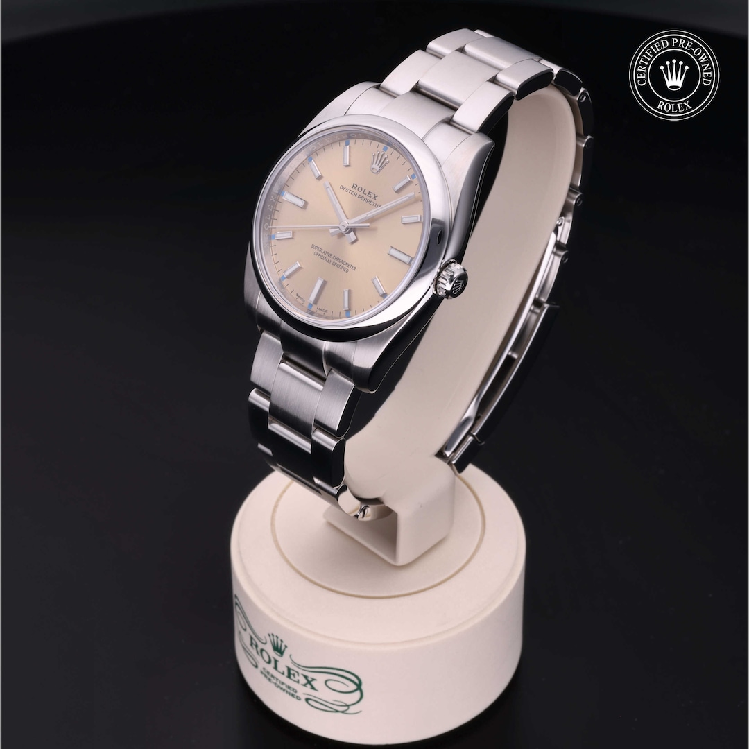 Rolex Rolex Certified Pre-Owned Oyster Perpetual 34 Rolex Rolex Certified Pre-Owned Oyster Perpetual 34