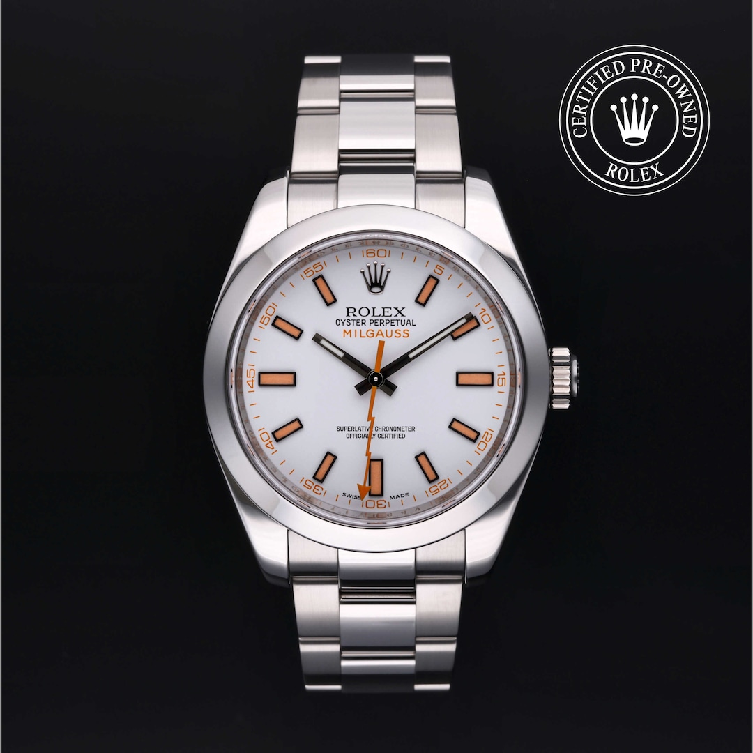 Rolex Certified Pre Owned Milgauss Goldsmiths