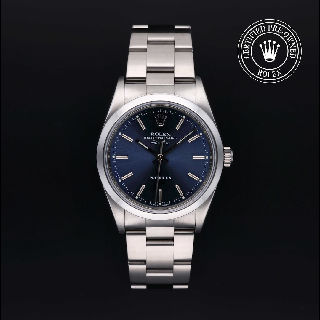Rolex Rolex Certified Pre-Owned Oyster Perpetual 34 Rolex Rolex Certified Pre-Owned Oyster Perpetual 34