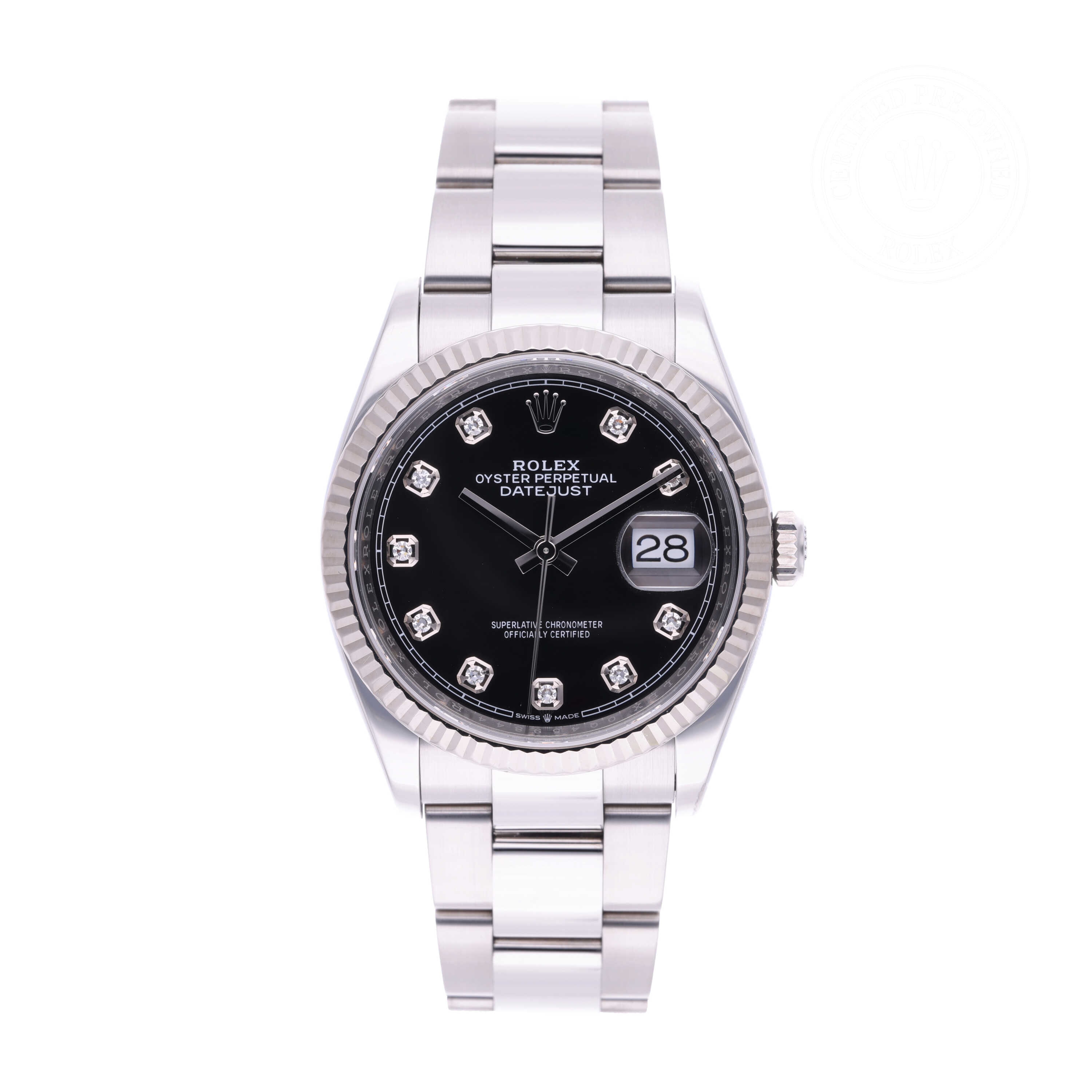 Rolex Datejust Official Certified Pre-Owned