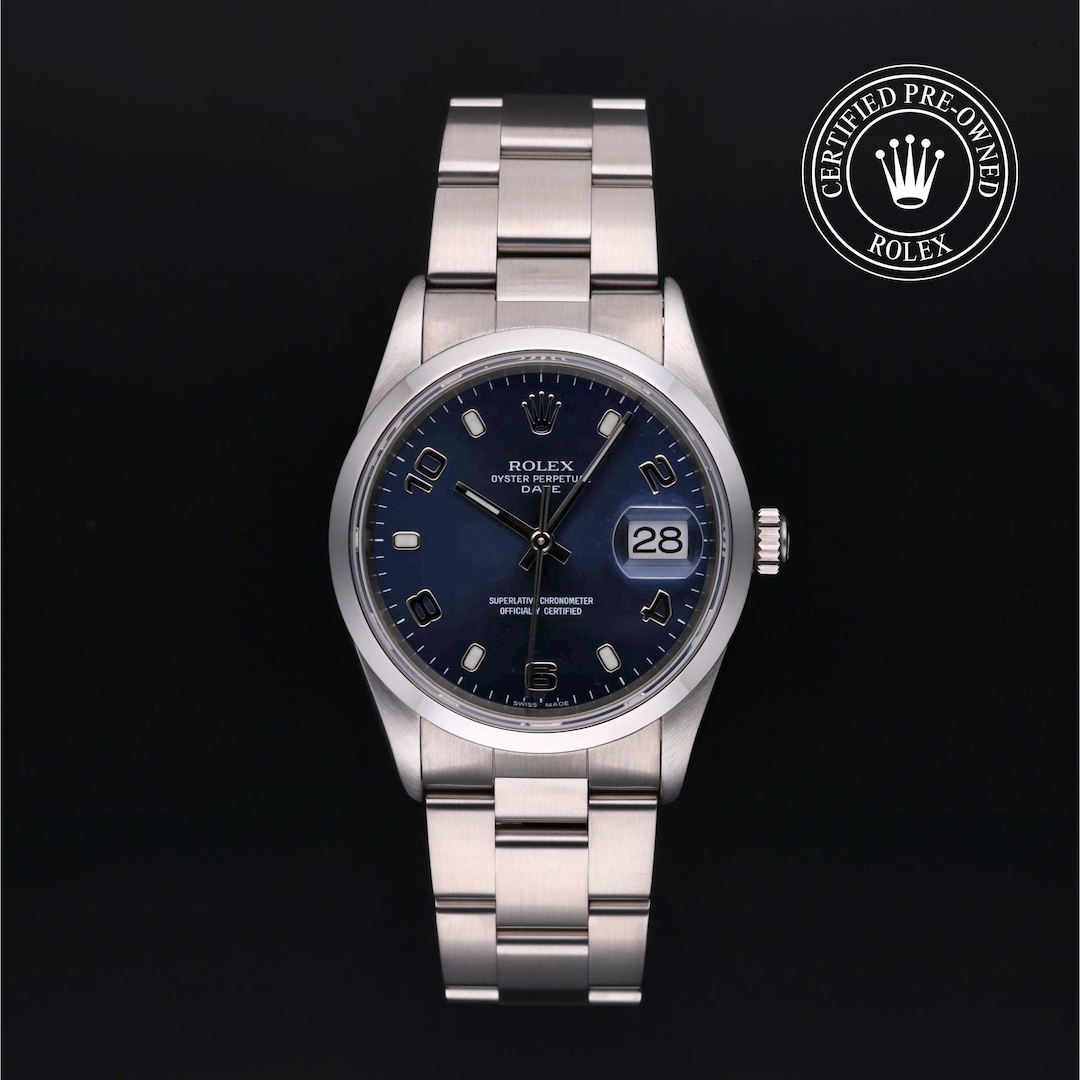 Rolex Rolex Certified Pre-Owned Date 34 Rolex Rolex Certified Pre-Owned Date 34
