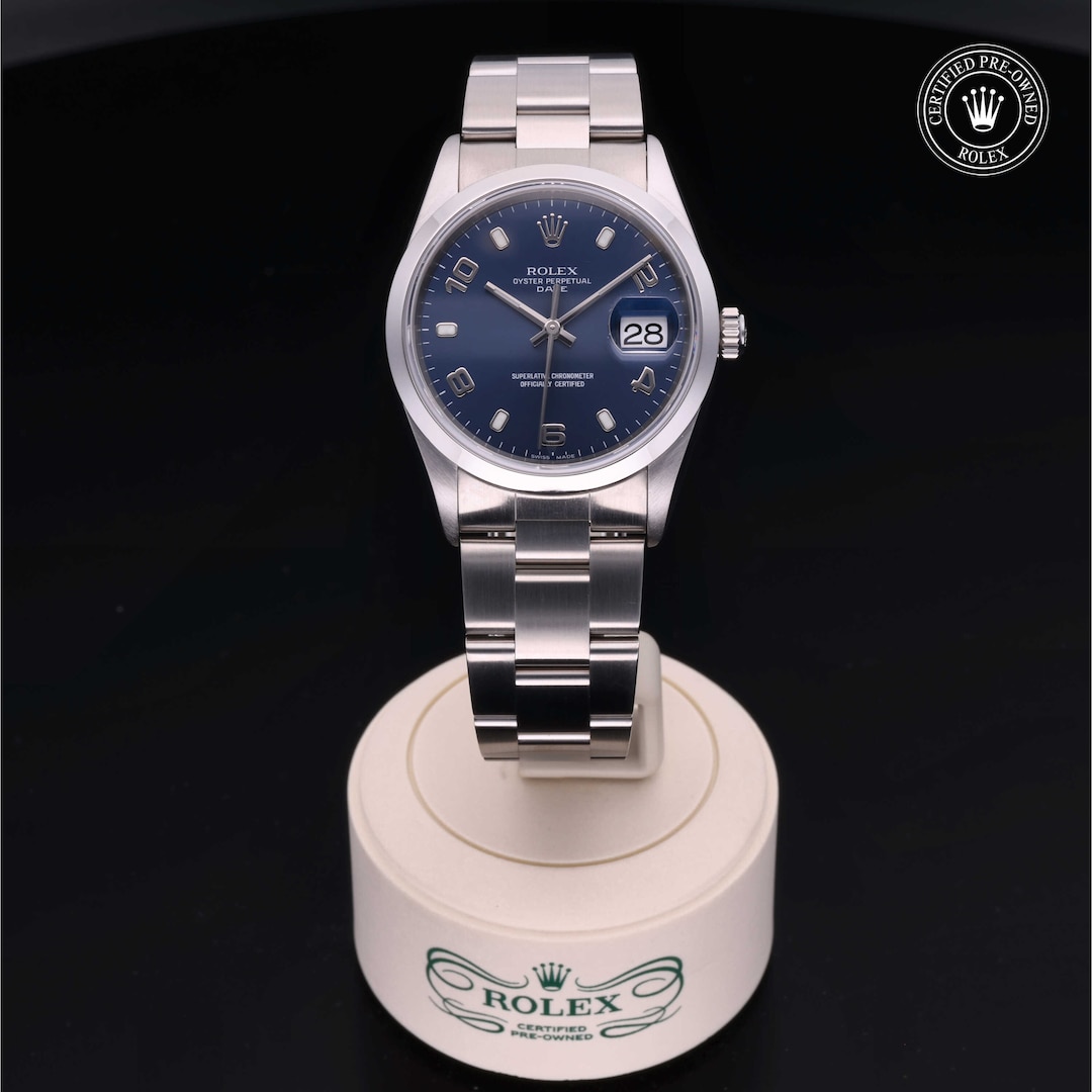 Rolex Rolex Certified Pre-Owned Date 34 Rolex Rolex Certified Pre-Owned Date 34