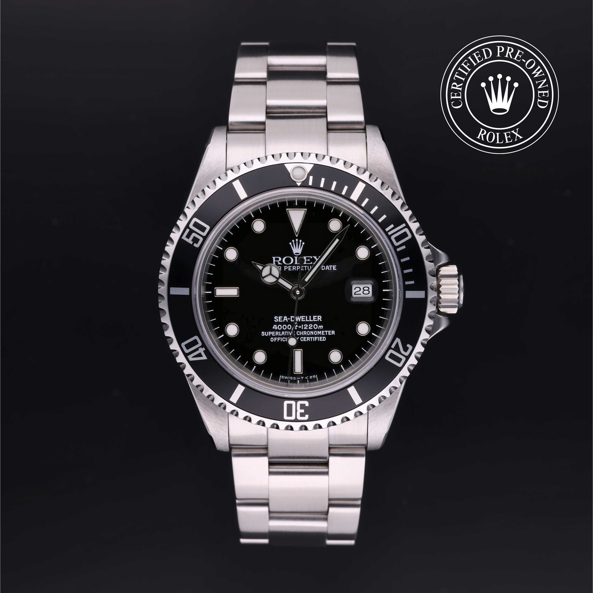 Rolex Certified Pre-Owned Sea-Dweller Rolex Certified Pre-Owned Sea-Dweller