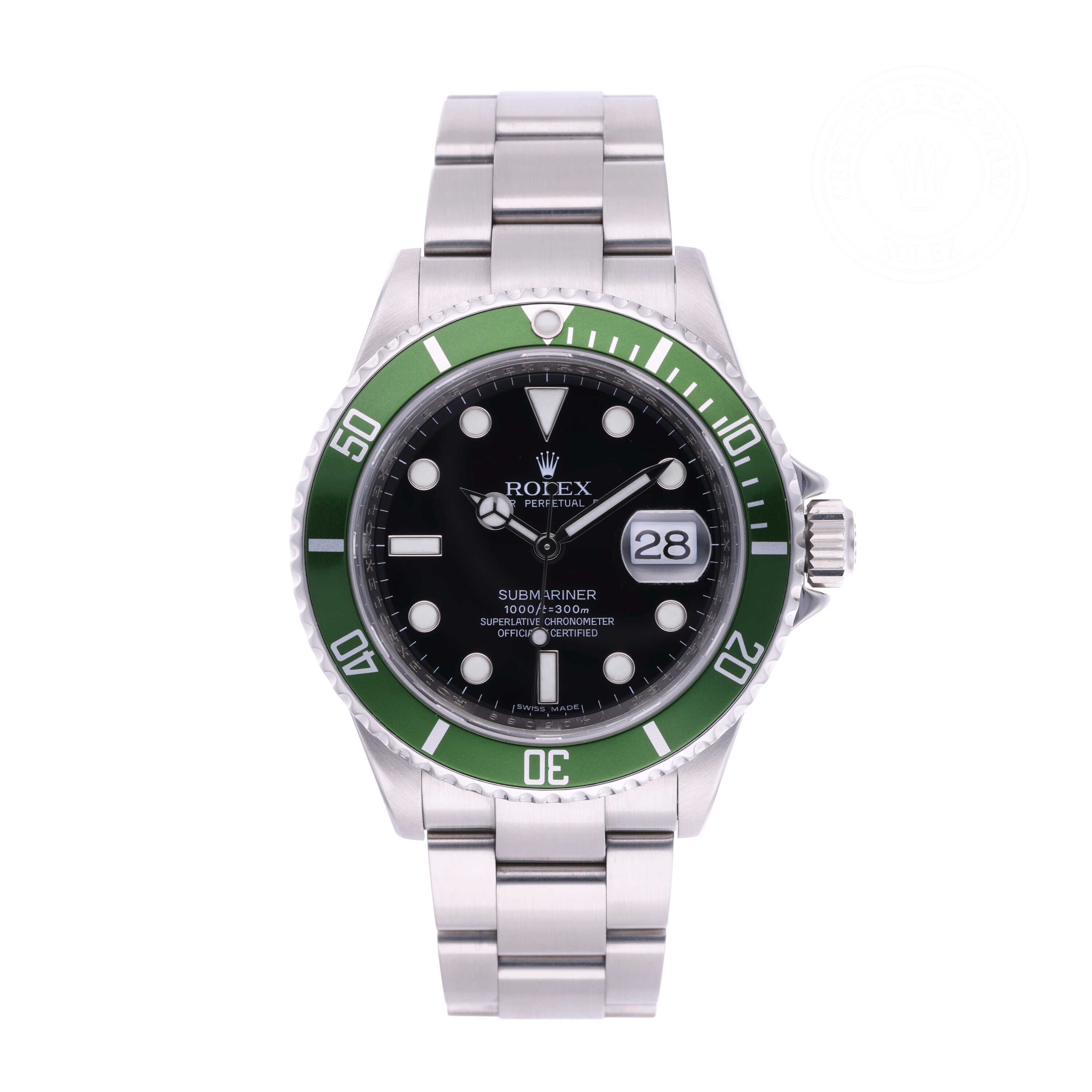 Rolex Submariner Date Official Certified Pre-Owned