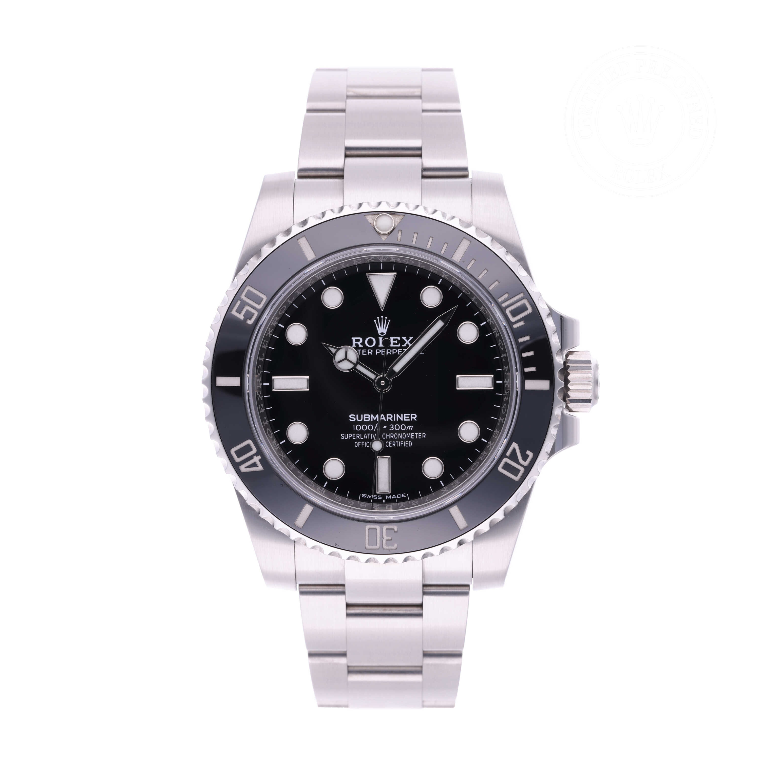 Rolex Submariner Official Certified Pre-Owned