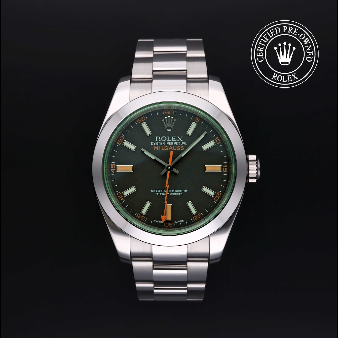 Rolex Certified Pre-Owned Milgauss Rolex Certified Pre-Owned Milgauss