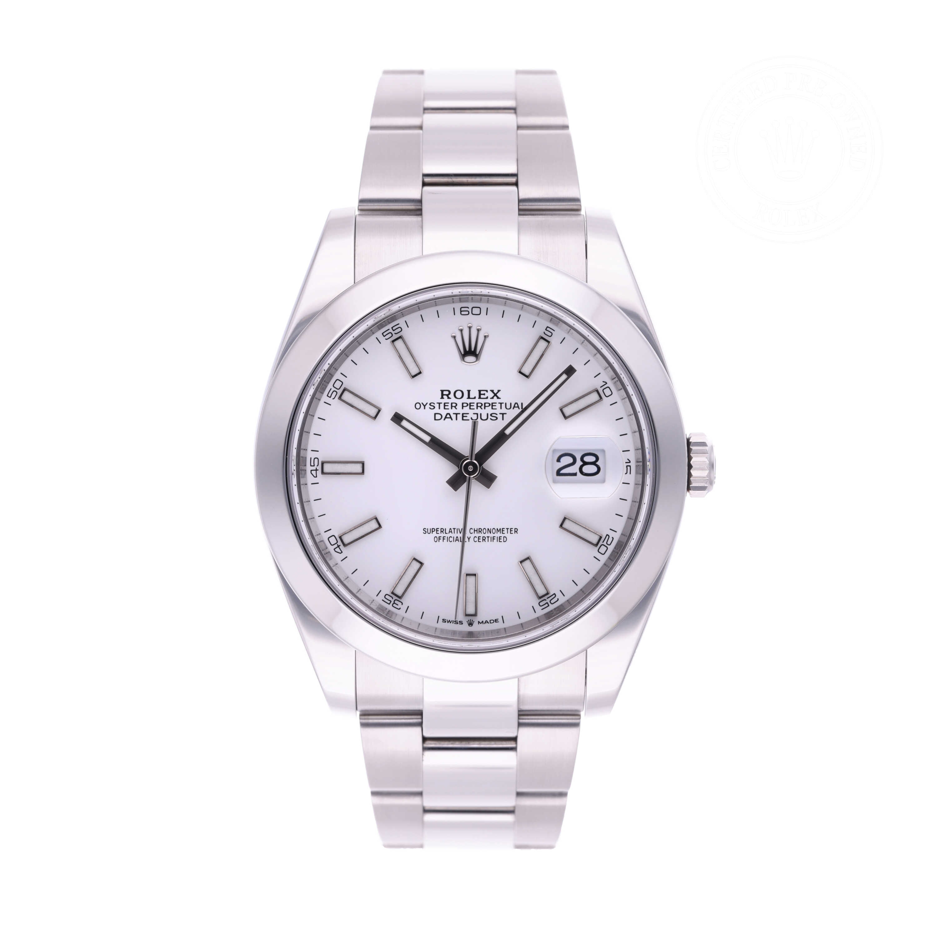 Rolex Datejust 41 Official Certified Pre-Owned