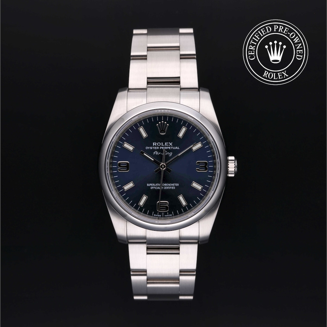 Rolex Rolex Certified Pre-Owned Oyster Perpetual 34 Rolex Rolex Certified Pre-Owned Oyster Perpetual 34