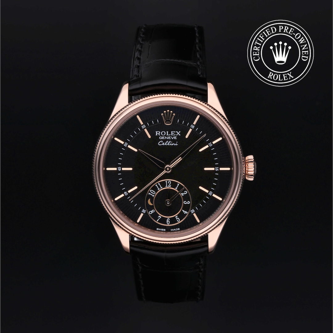 Rolex Rolex Certified Pre-Owned Cellini Dual Time Rolex Rolex Certified Pre-Owned Cellini Dual Time