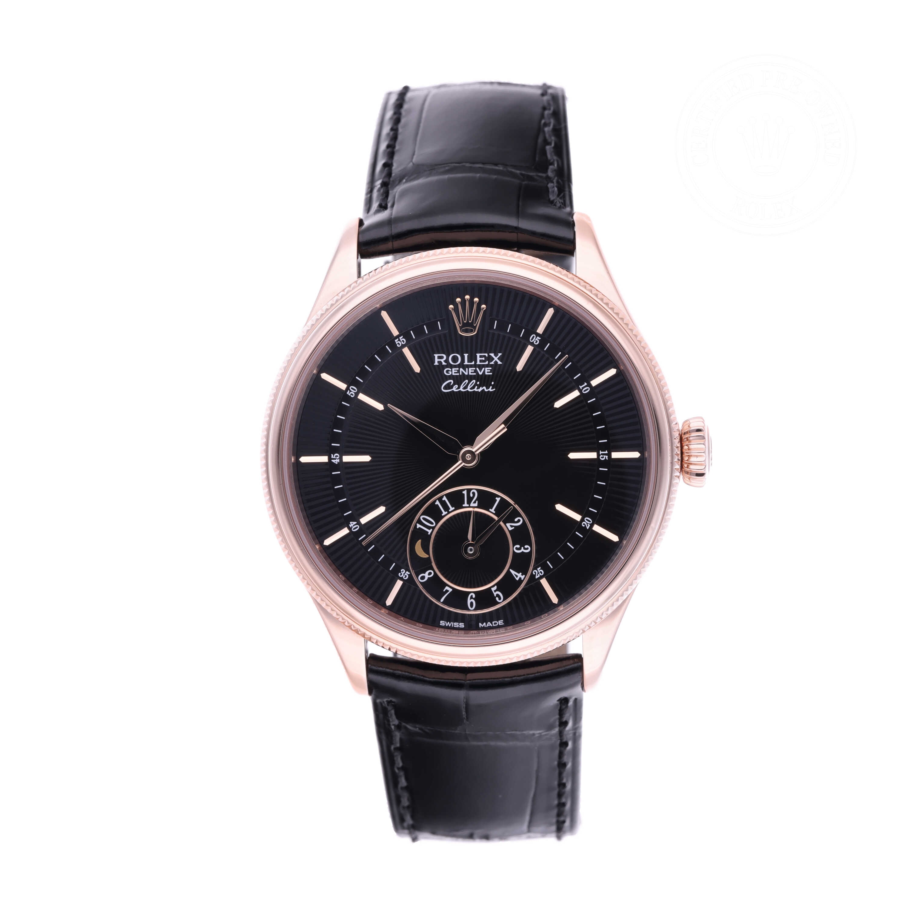 Rolex Cellini Dual Time Official Certified Pre-Owned