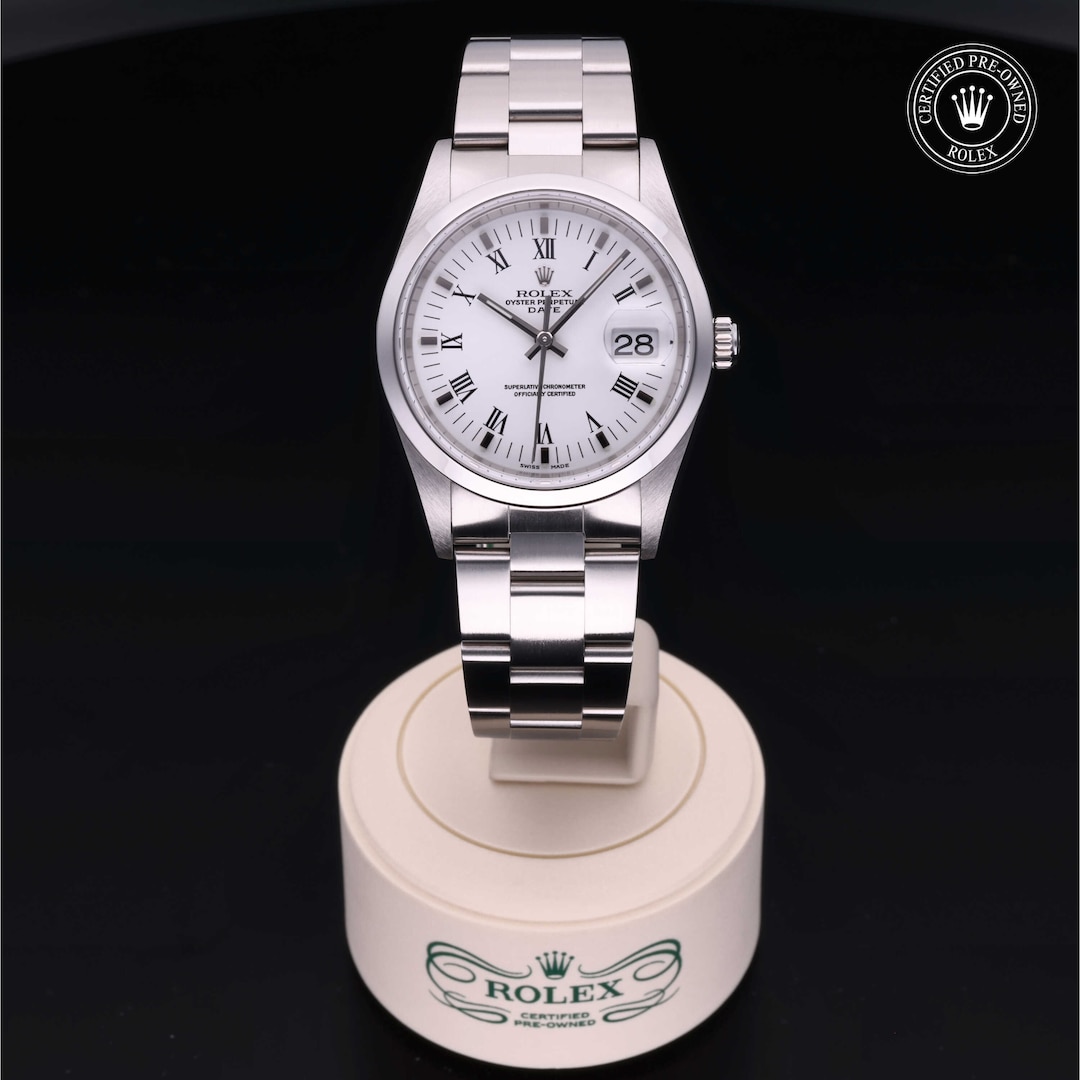 Rolex Rolex Certified Pre-Owned Date 34 Rolex Rolex Certified Pre-Owned Date 34