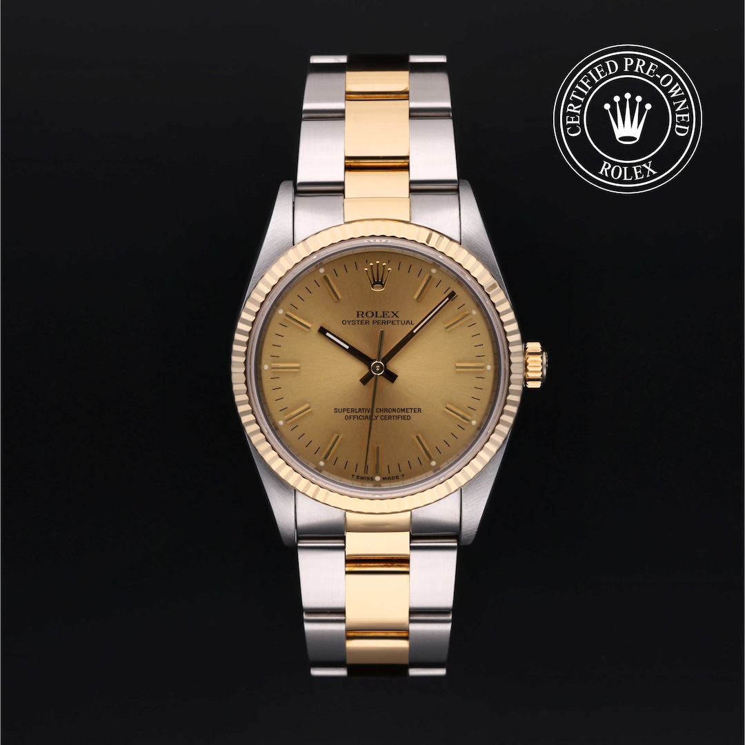 Rolex Rolex Certified Pre-Owned Oyster Perpetual 34 Rolex Rolex Certified Pre-Owned Oyster Perpetual 34