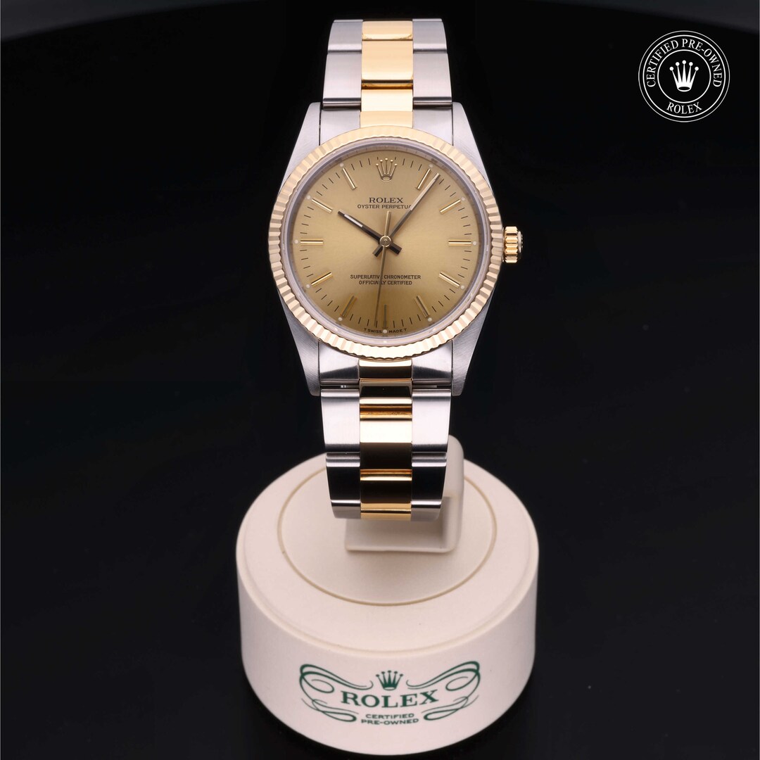 Rolex Rolex Certified Pre-Owned Oyster Perpetual 34 Rolex Rolex Certified Pre-Owned Oyster Perpetual 34