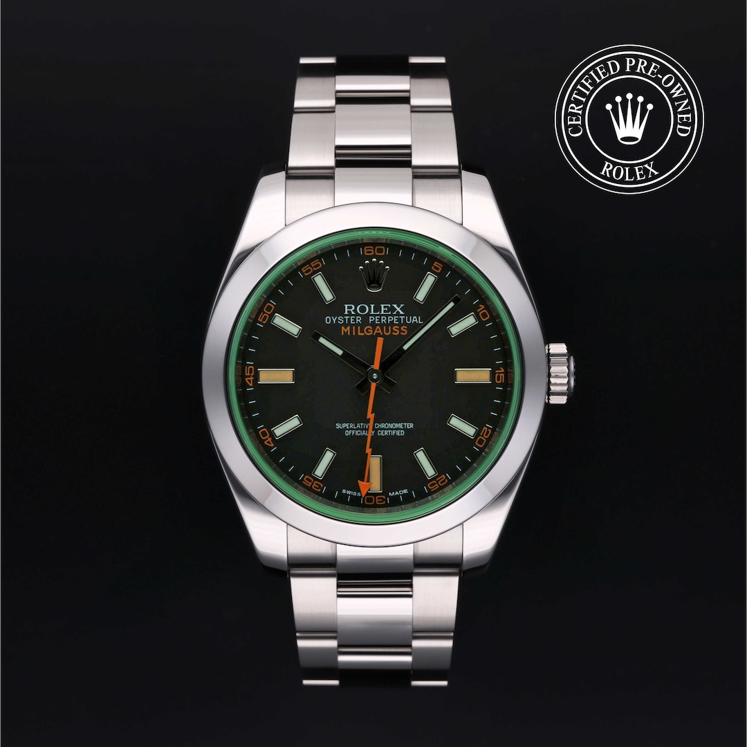 Rolex Certified Pre-Owned Milgauss Rolex Certified Pre-Owned Milgauss