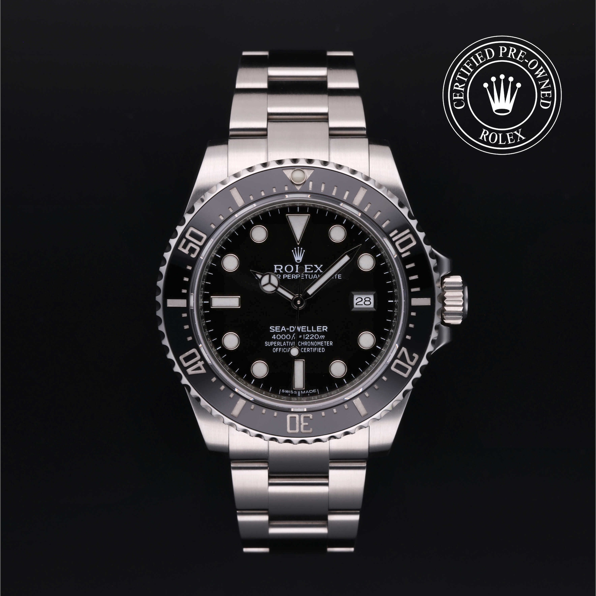 Rolex Certified Pre-Owned Sea-Dweller Rolex Certified Pre-Owned Sea-Dweller