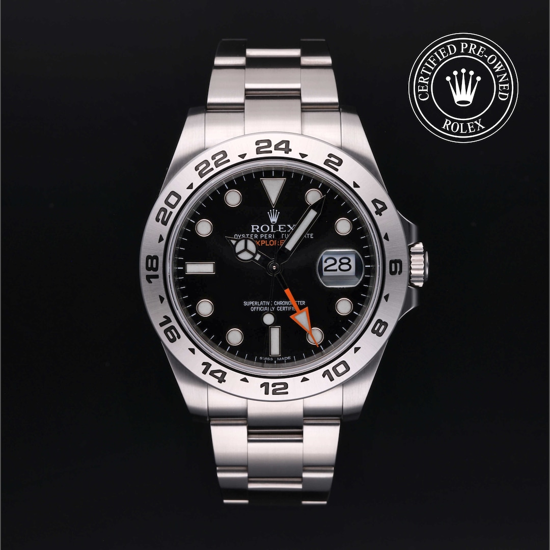 Rolex Certified Pre Owned Explorer II Goldsmiths