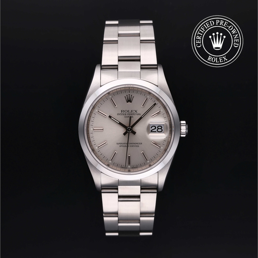 Rolex Rolex Certified Pre-Owned Date 34 Rolex Rolex Certified Pre-Owned Date 34
