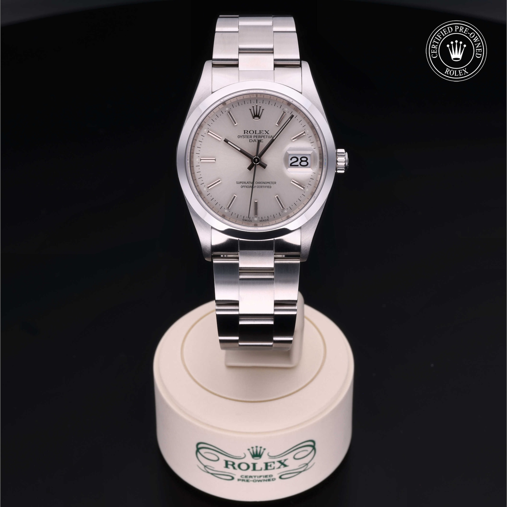 Rolex Certified Pre-Owned Date 34